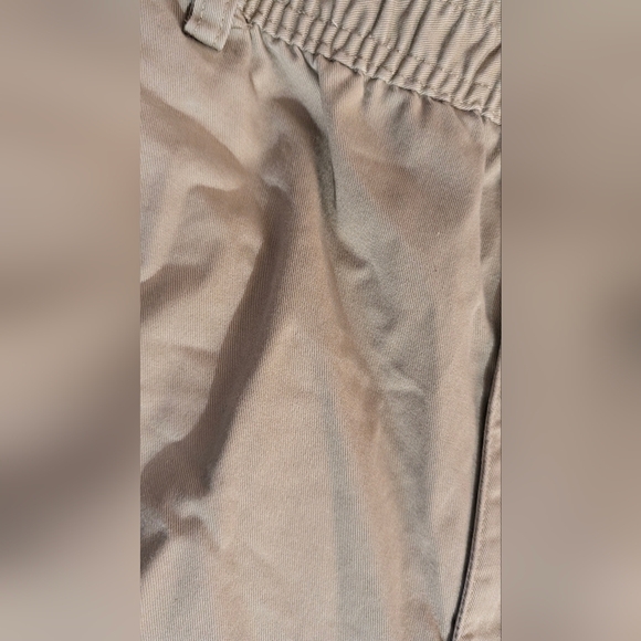 Lands' End Men's Sage Green Elastic-Waist Chinos - Picture 2 of 5